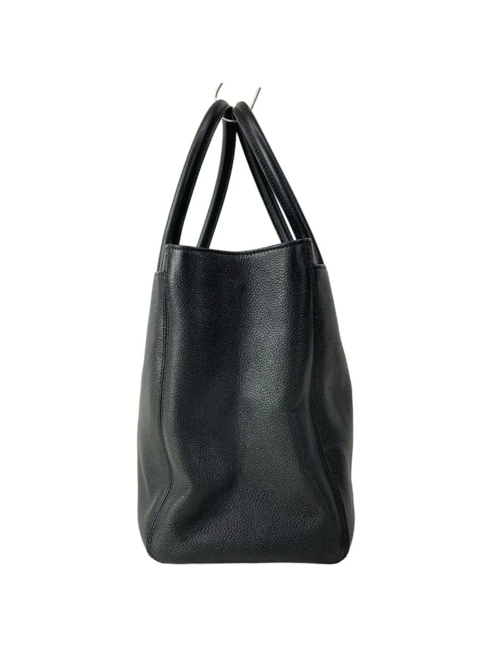 Chanel Tote Executive Line Black Gold Leather